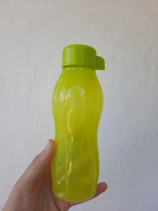 Garrafa Tupperware 310ml Verde Flúor