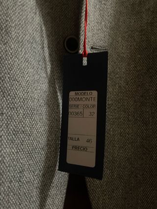 Americana gris talla 46