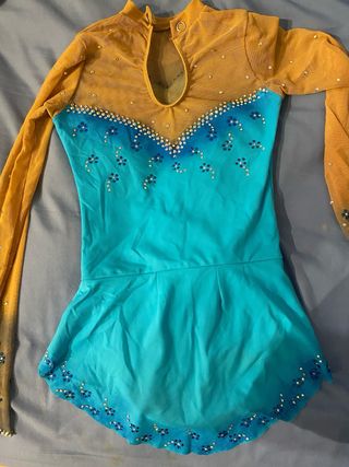 Maillot patinaje artístico talla 6-7