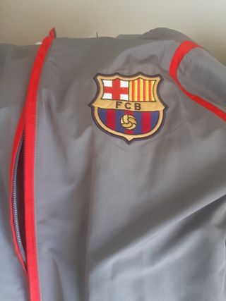 Chaqueta Nike FC Barcelona Gris Roja