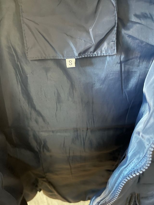 Piumino bambina blu circa 9/10 anni