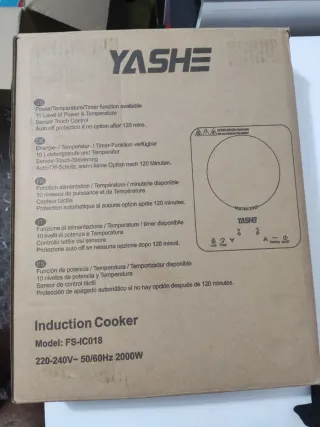 Placa Inducción Portátil YASHE