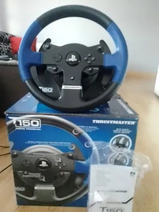 Pack Volante Thrustmaster T150 + Soporte