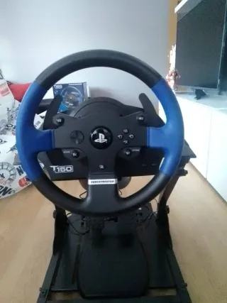 Pack Volante Thrustmaster T150 + Soporte