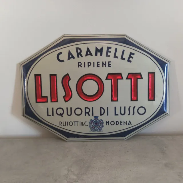 Insegna Caramelle Lisotti - Liquori di Lusso