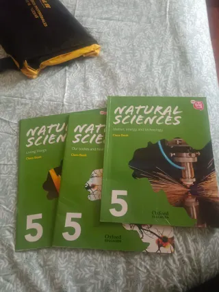 Libro de texto Science de quinto de primaria 
