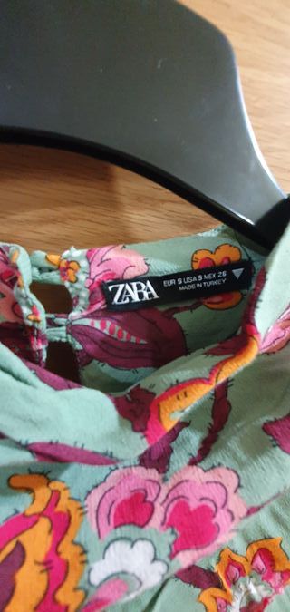 Conjunto Blusa y Pantalón Zara Talla S