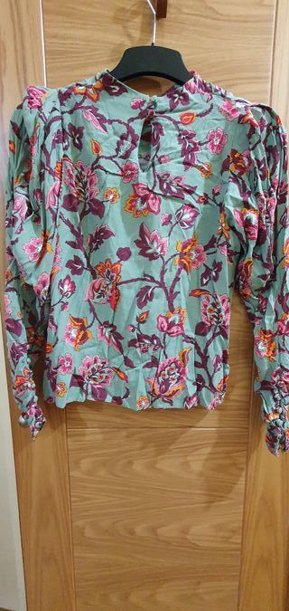 Conjunto Blusa y Pantalón Zara Talla S