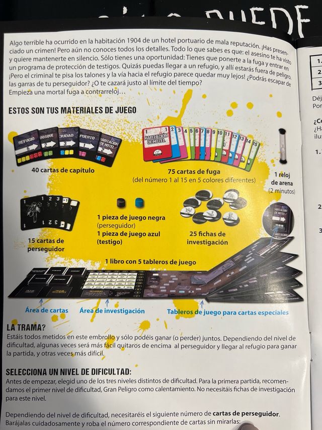 Juego Mesa Sebastian Fitzek Refugio