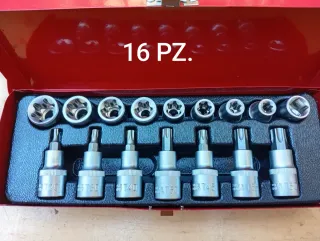 Set inserti Torx 1/2 16 PZ.