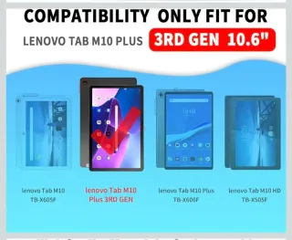 Funda Tablet Lenovo M10 Plus 10.6" Mariposas Flor