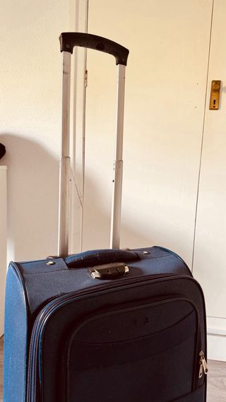 Maleta de viaje azul 10 kg