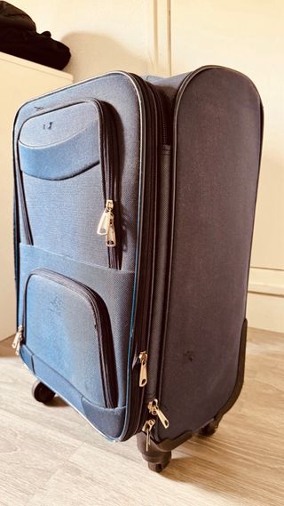 Maleta de viaje azul 10 kg