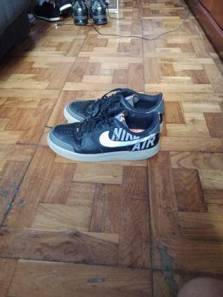 Zapatillas Nike Air Force 1 Negras/Grises