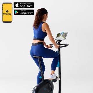 Bicicleta Estática Domyos BIKE 120 4kg rueda de inercia.