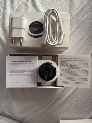 Cámara de vigilancia WiFi 2K con visión nocturna