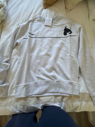 Sudadera Money Gris Talla M