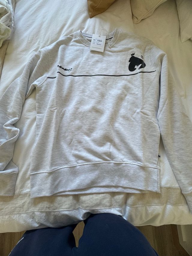 Sudadera Money Gris Talla M