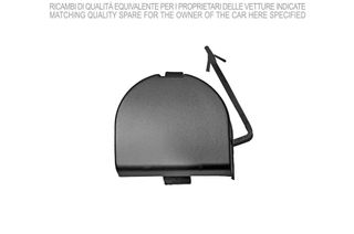 Tapa Gancho Remolque Paragolpes Trasero Imprimado para Fiat 500 2007