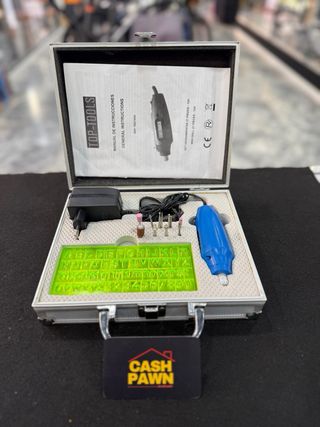 Mini taladro Top Tools con accesorios