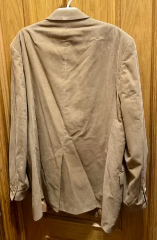 Americana Hugo Boss de pana beige