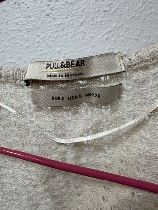 Blusa Pull&Bear Beige Talla XS