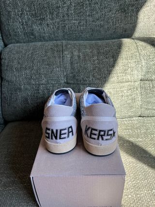 Zapatillas Golden Goose Glitter Gris Talla [Talla]