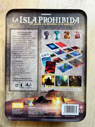 La Isla Prohibida - Juego de mesa 
