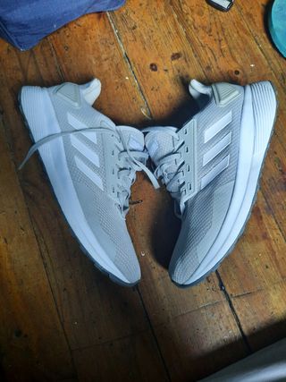 Zapatillas Adidas Hombre Gris/Blanco