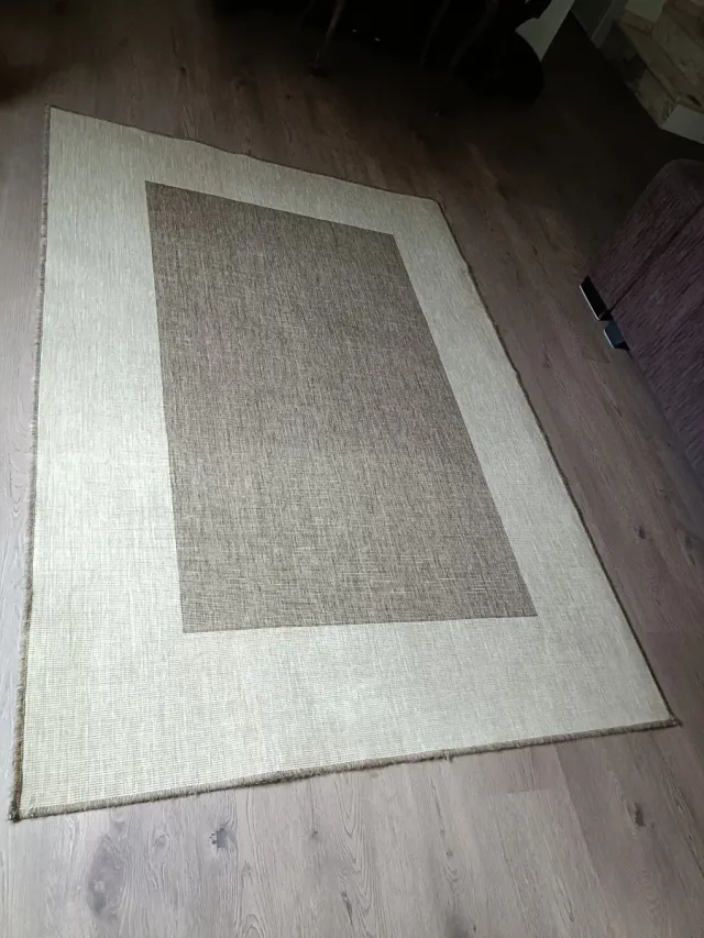 Pareja Alfombras IKEA Beige y Marrón