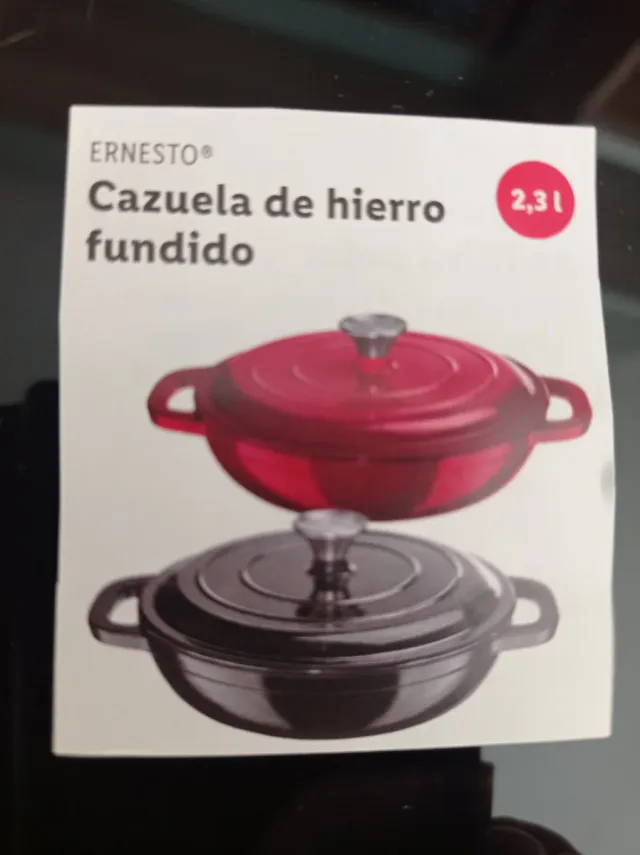 Cazuela ERNESTO hierro fundido 2,3l