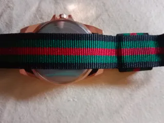 Reloj ZTME Hombre Negro y Dorado