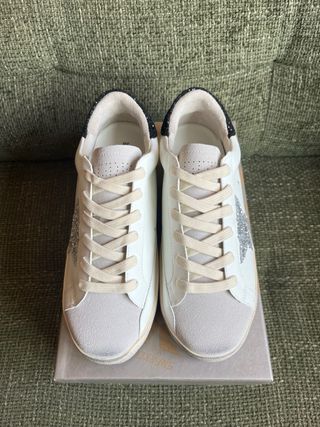Zapatillas Golden Goose Glitter Negro