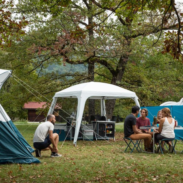Carpa plegable habitáculo de camping 10 personas UPF50+