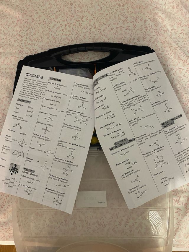 Kit Modelos Moleculares Nuevo