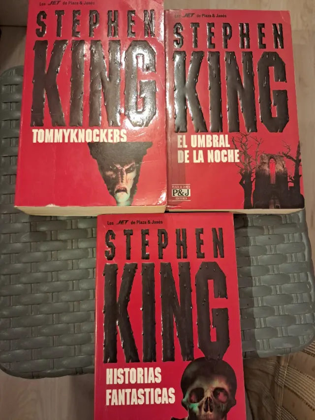 Stephen King, 3 libros Buen estado