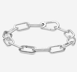 Pulsera Pandora Cadena Eslabones Plata