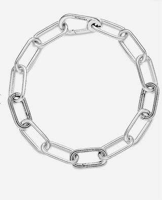 Pulsera Pandora Cadena Eslabones Plata