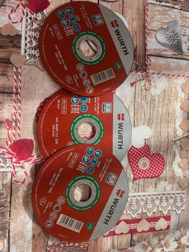 Dischi da taglio Wurth 125mm