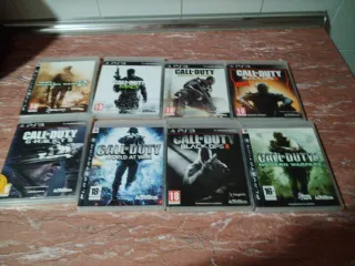 Lote 8 Juegos Call of Duty PS3