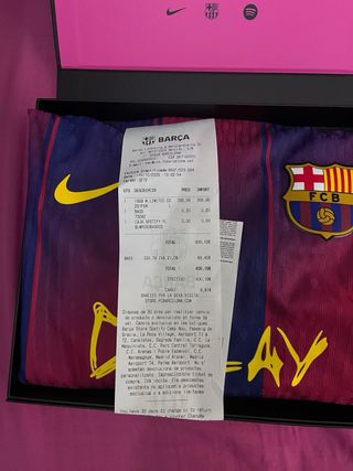 Camiseta FCB Edición Limitada Ed Sheeran