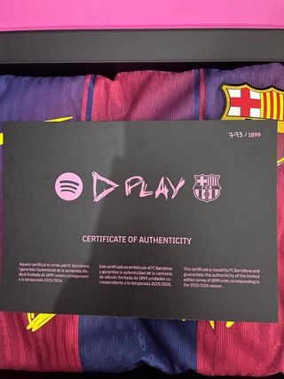 Camiseta FCB Edición Limitada Ed Sheeran