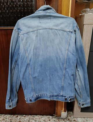 Cazadora vaquera Vintage azul - Talla L