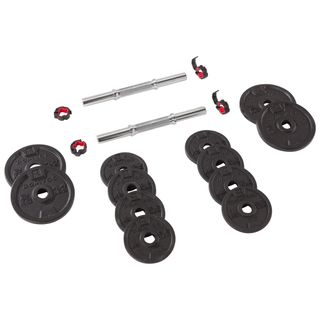 Kit mancuernas musculación 20 kg