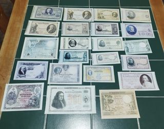 Lote 47 Billetes Clásicos Reproducciones