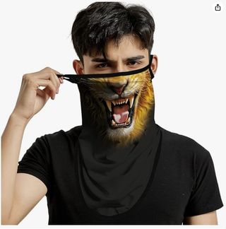 Pañuelo multifuncional estampado león Halloween