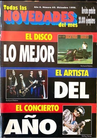 Música, revista Todas las Novedades del Mes.