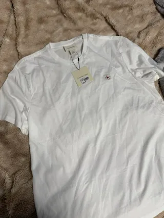 Camiseta Calvin Klein Jeans Blanca Talla M
