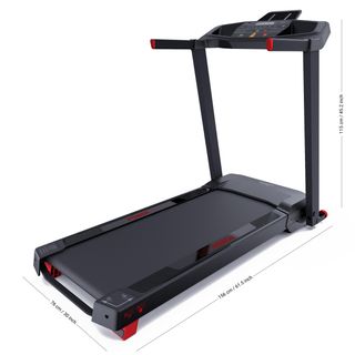 Cinta Correr Run100E Compacta Conectada 14 km/h 45 × 120 cm