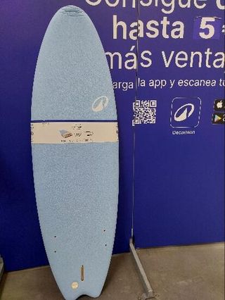 Tabla surf 6' Swallow tail 49L Azul cielo espuma